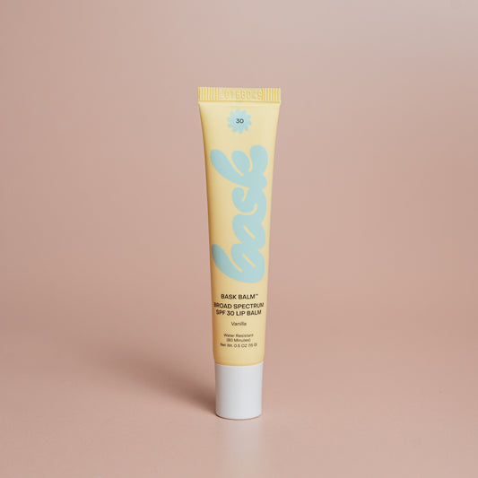 Bask Balm SPF 30 Lip Balm & Lip Gloss (Vanilla)