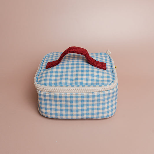 Mini Lunch Box: Gingham Sky