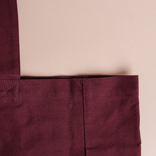 Box Tote: Fig