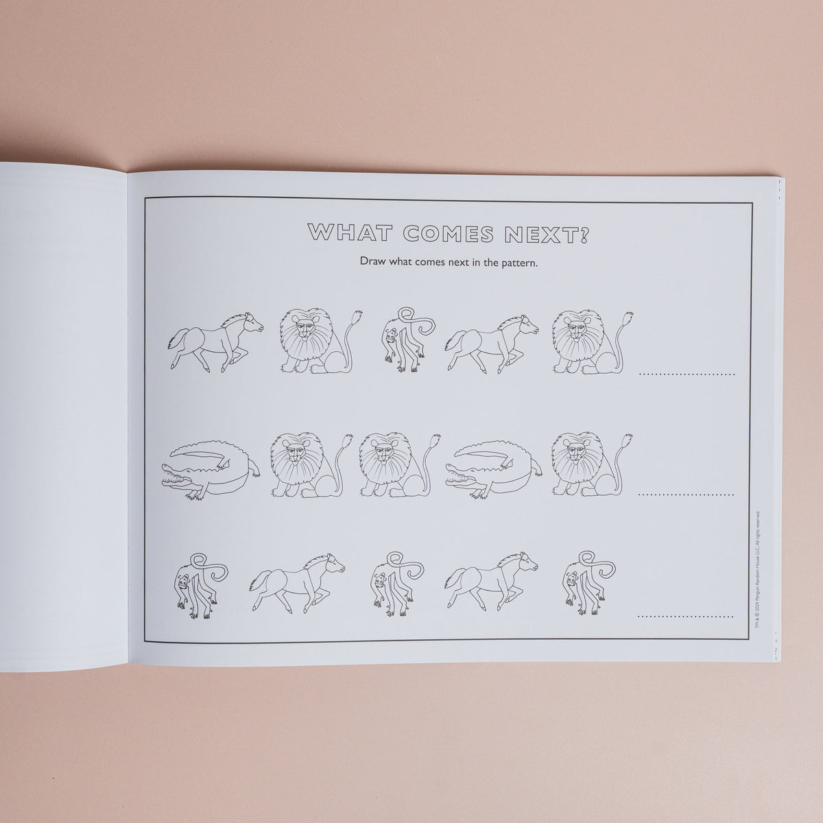 Very Hungry Coloring Placemats