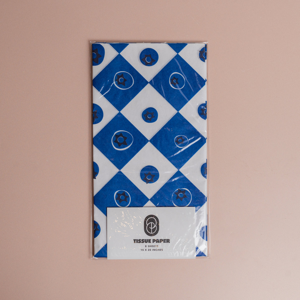 Blueberry Diamond Tissue Paper
