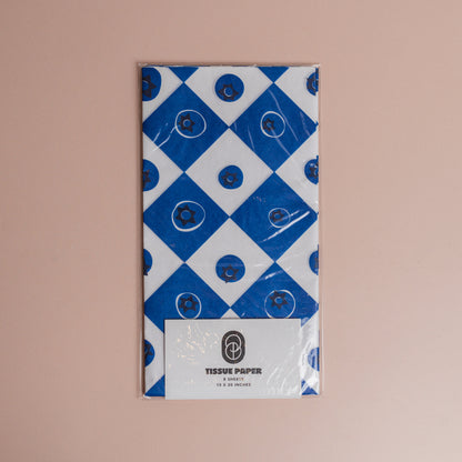 Blueberry Diamond Tissue Paper