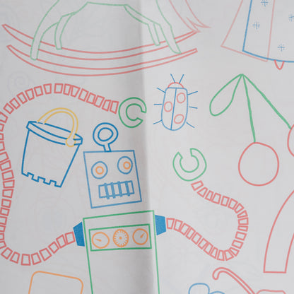 Colour In Activity Tablecloth