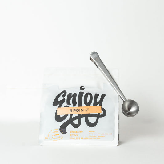 Stainless Steel Coffee Spoon and Bag Clip
