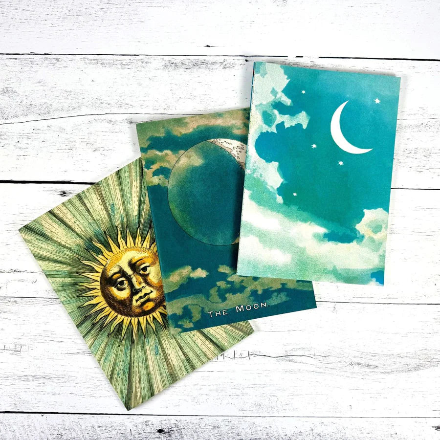 John Derian Paper Goods: Heavenly Bodies Notebooks