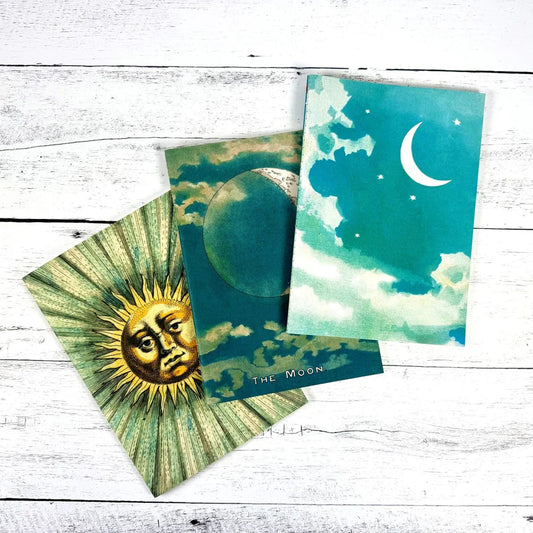 John Derian Paper Goods: Heavenly Bodies Notebooks
