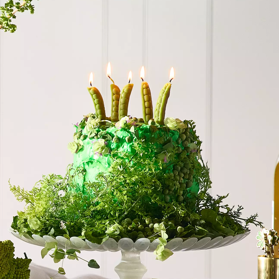 Snap Pea Birthday Candles