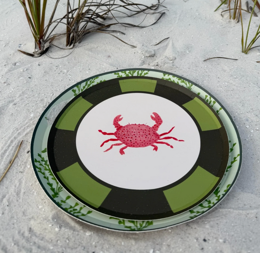 Cabana Appetizer Plate Set