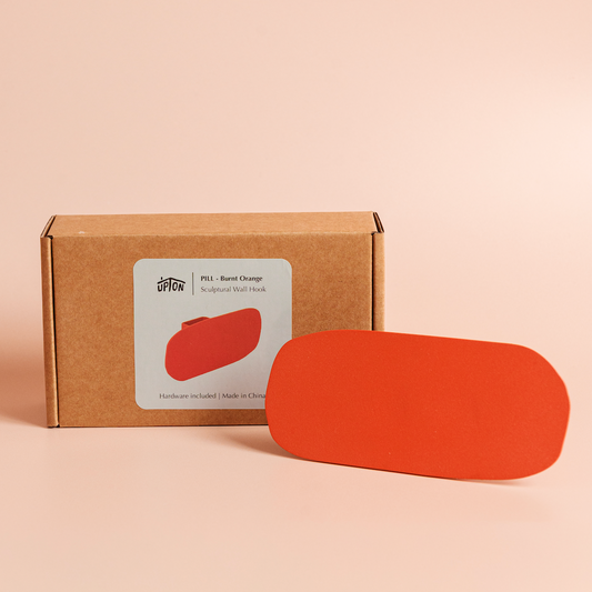 PILL - Burnt Orange | Wall Hook
