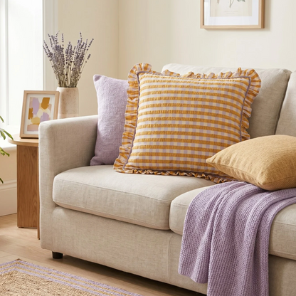 Gingham Pillow Cover