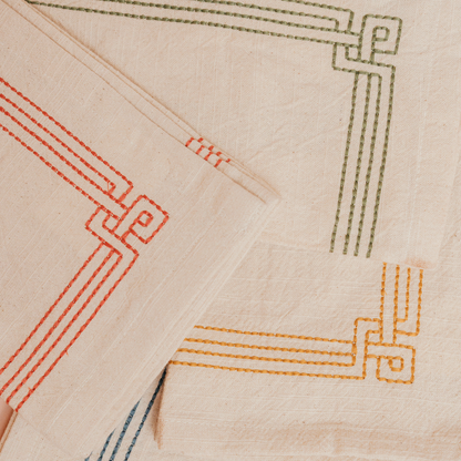 Napkins w/ Embroidery Edge - S/4