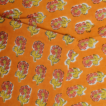 Malin Gold Block Printed Napkins S/4