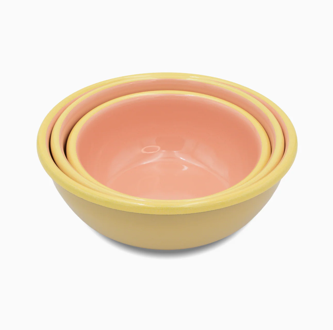 Enamel Bowls, Set of 3