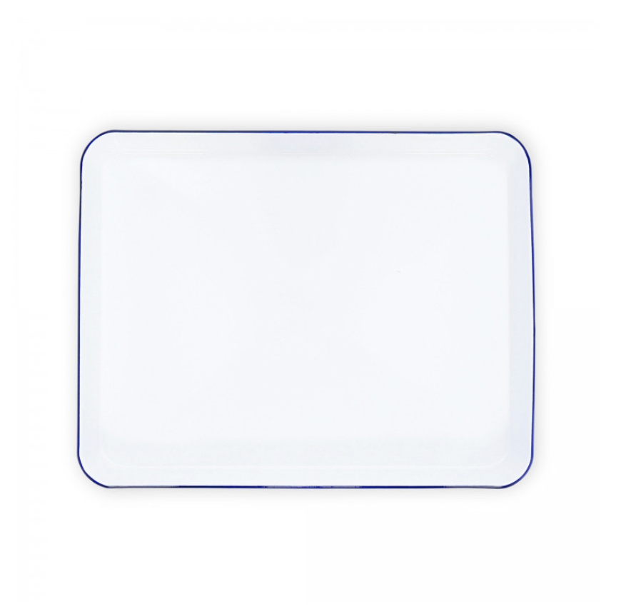 Large Crow Canyon Enamel Tray