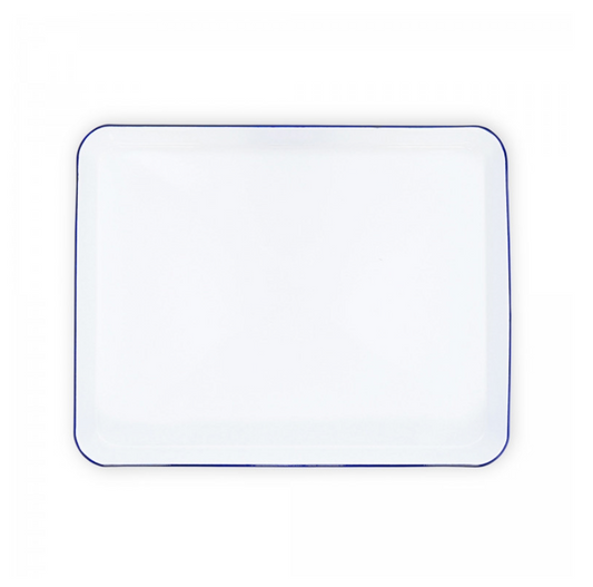Large Crow Canyon Enamel Tray