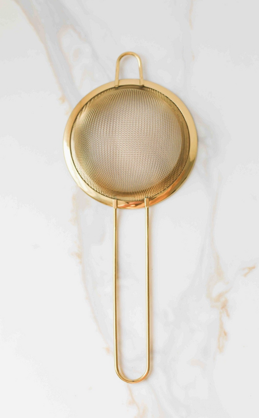 Gold Mesh Strainer Sifter