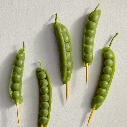 Snap Pea Birthday Candles