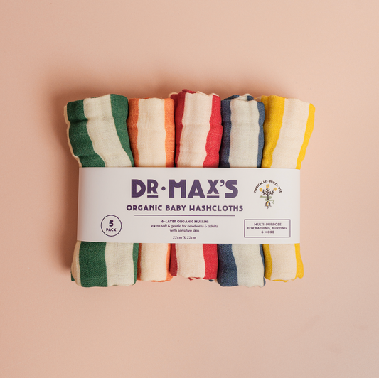 Stripe Wash Cloths S/5
