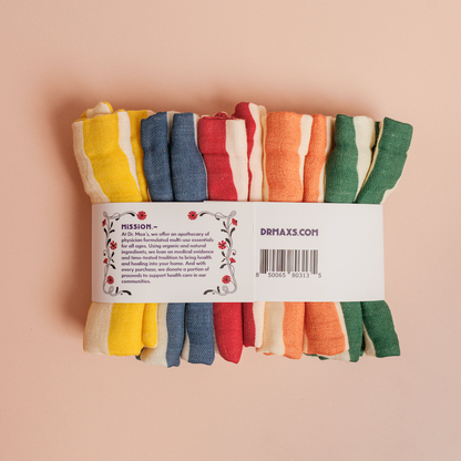 Stripe Wash Cloths S/5