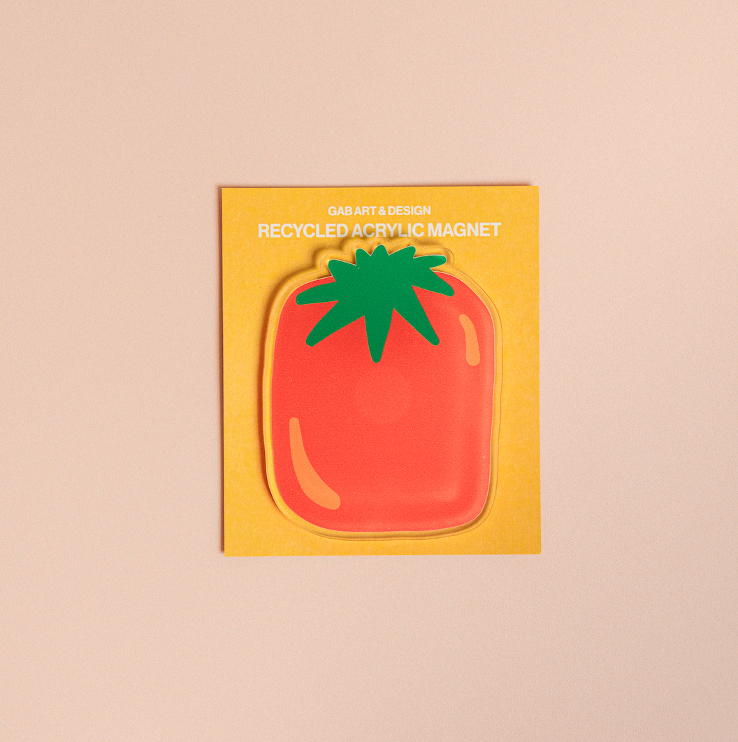 Tomato Acrylic Magnet