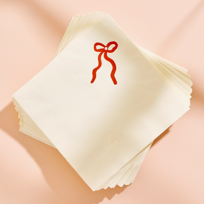 Bow Paper Napkins