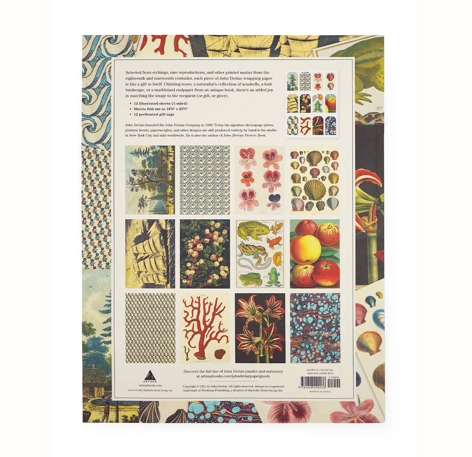 John Derian Wrapping Paper Book