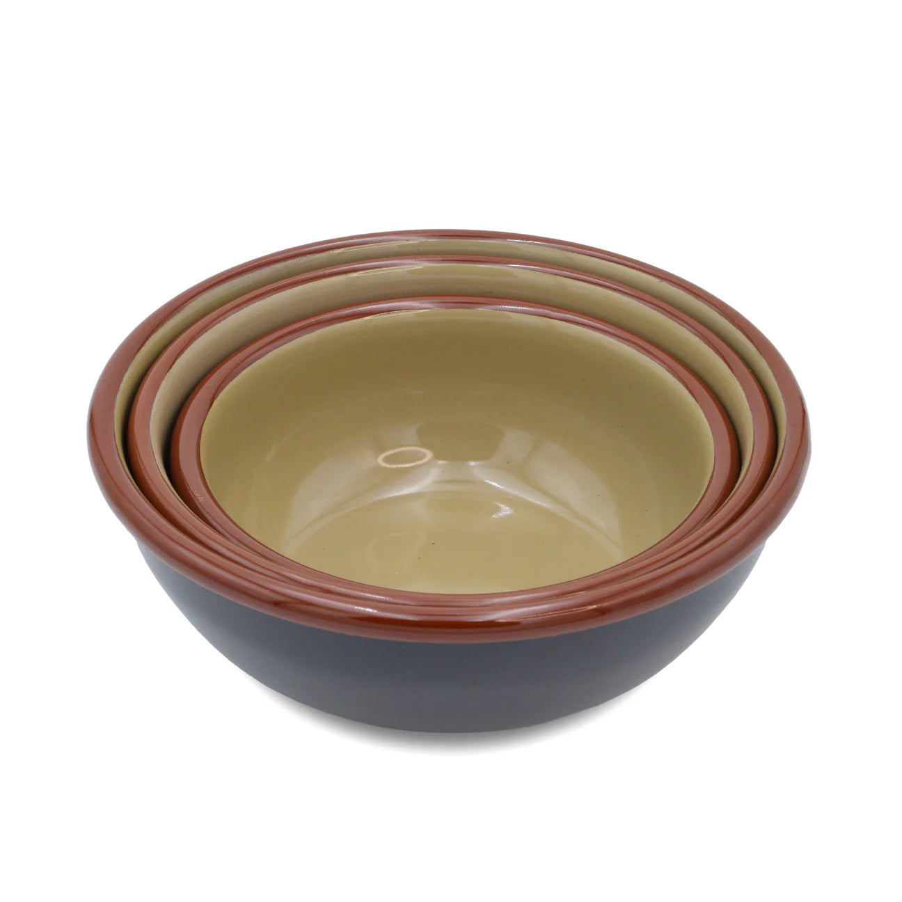Enamel Bowls, Set of 3