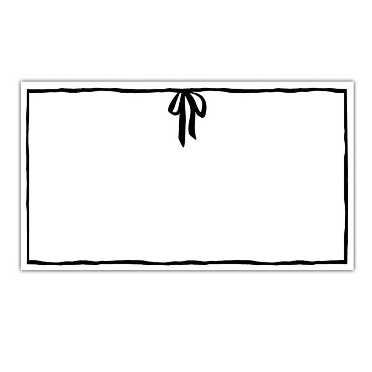 Bow Place Cards