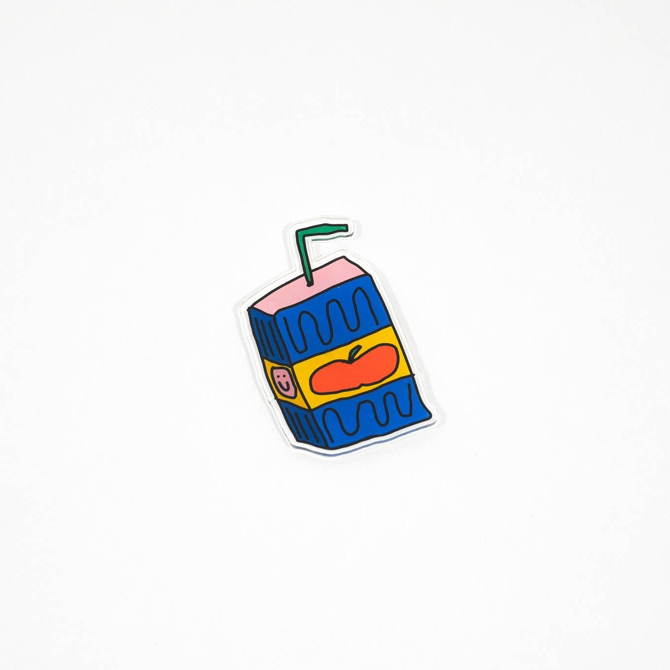 Juice Box Recycled Acrylic Fridge Magnet