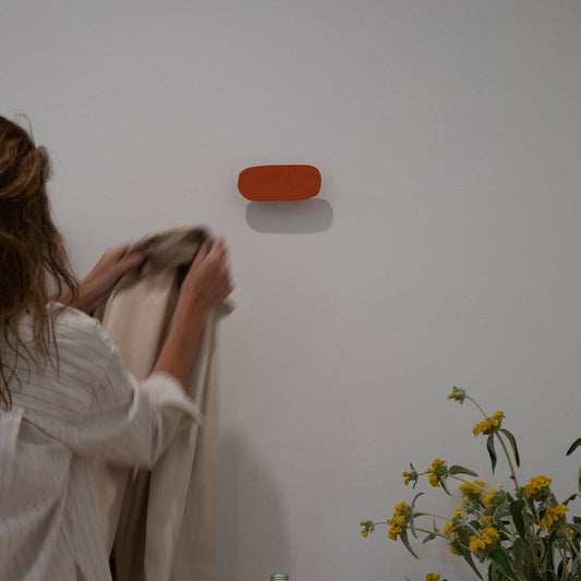 PILL - Burnt Orange | Wall Hook