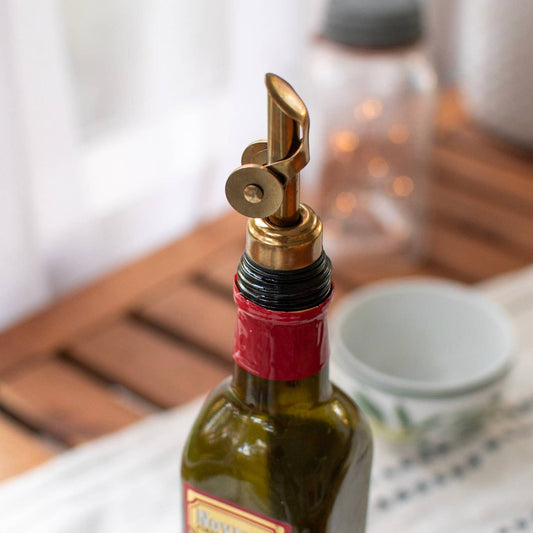 Gold Self Closing Pour Spout