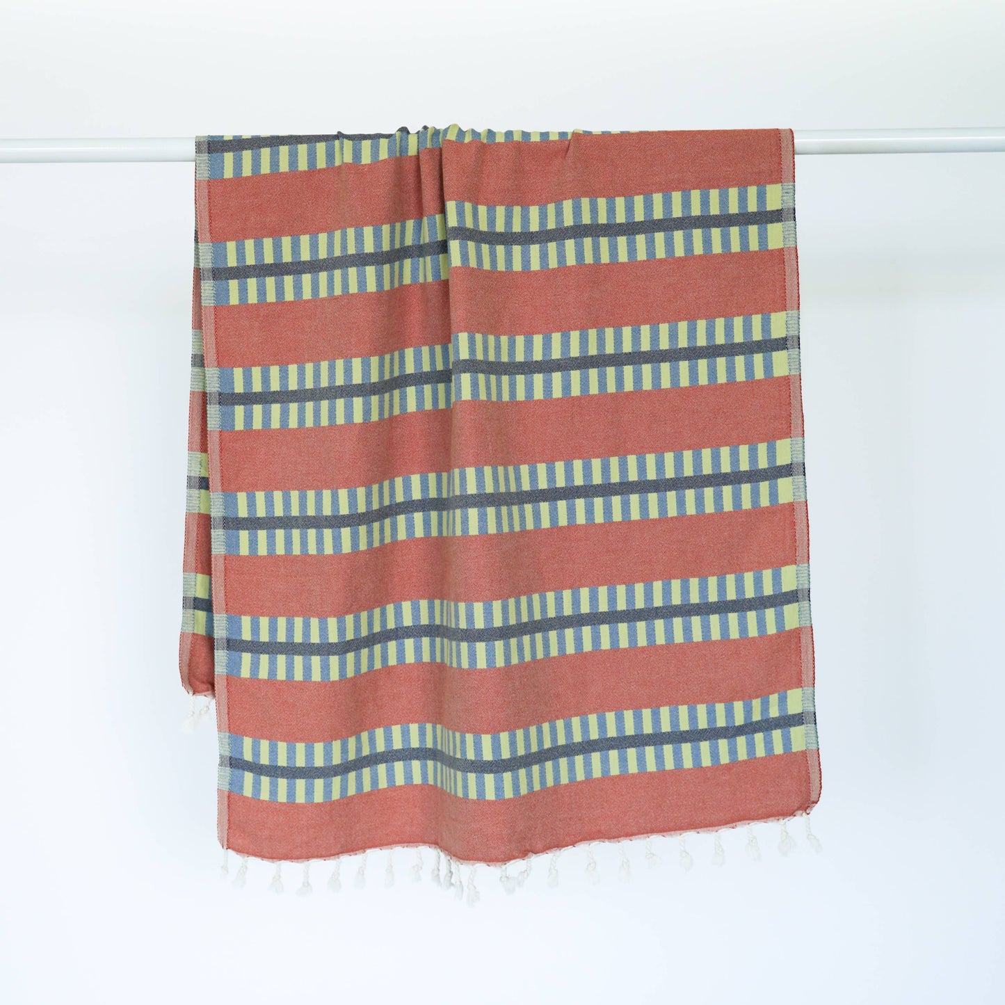 LATTICE TURKISH TOWEL: RUM PUNCH