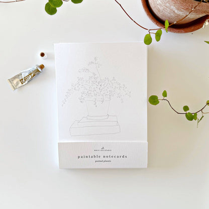 Plants Watercolor Notecards