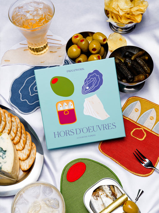 Hors D'Oeuvres Cocktail Napkins - S/4