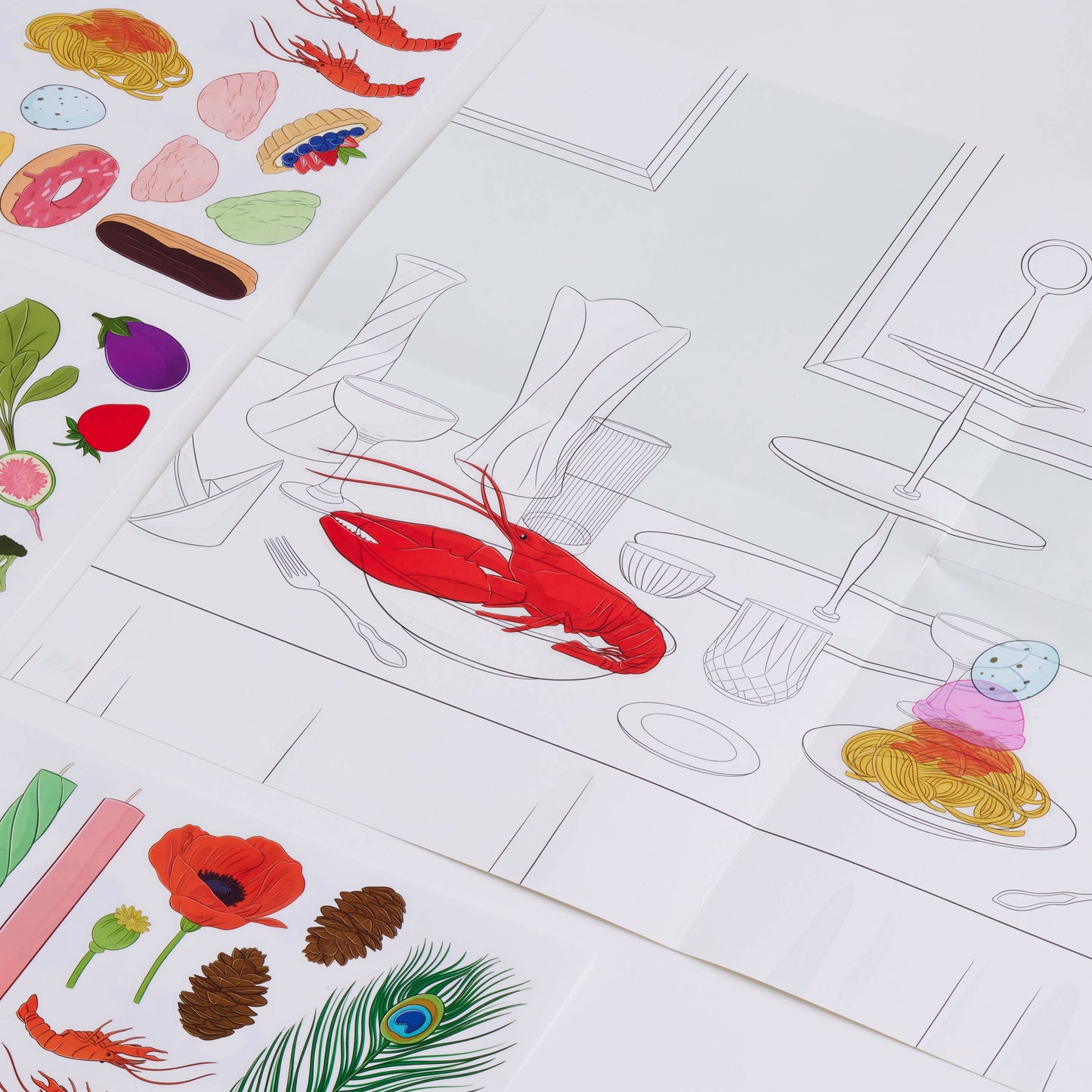 FEAST Sticker Based Art Pack