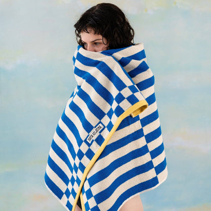 Blue Clubhouse Towel