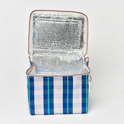 Small Striped Cooler Bag