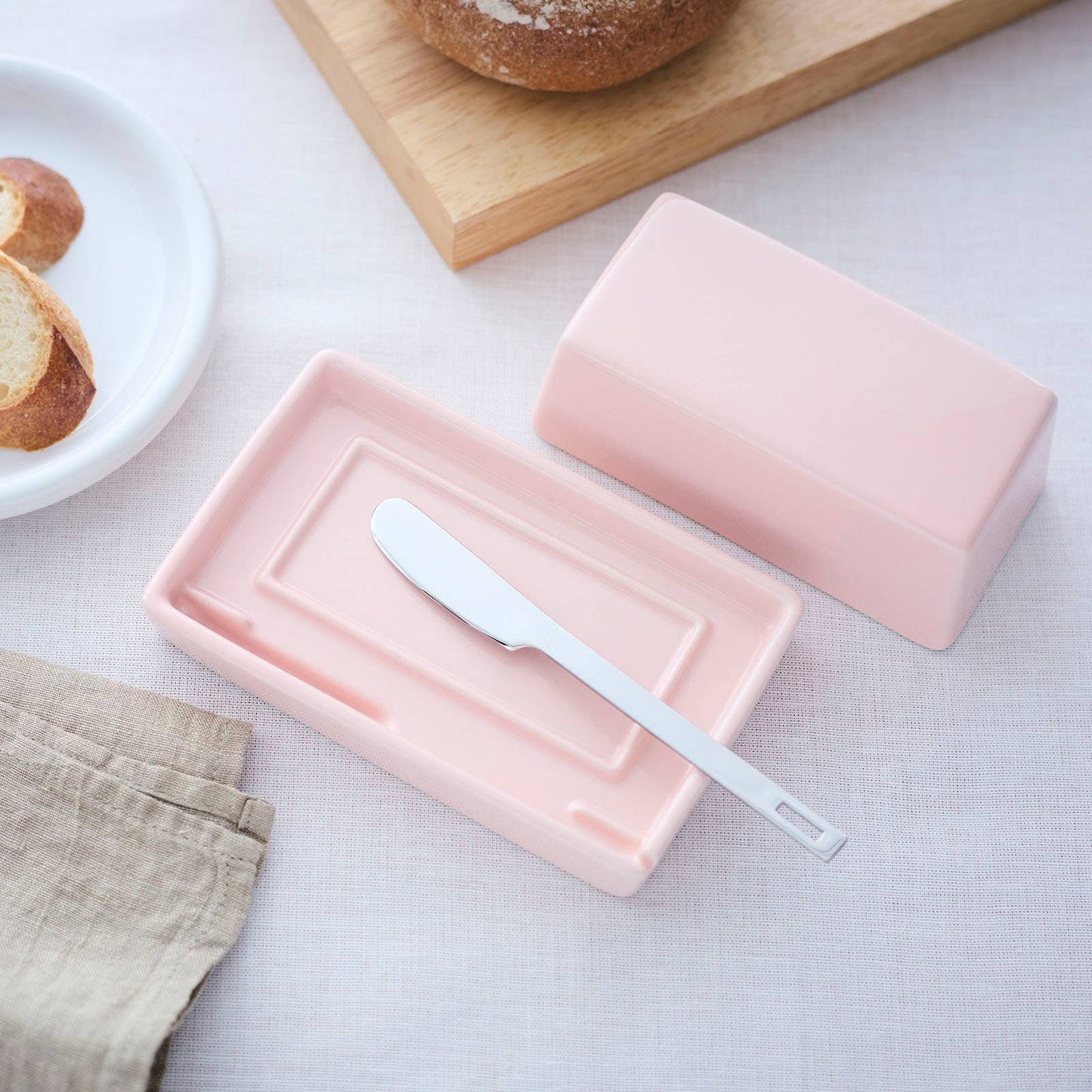 Butter Dish - Pink