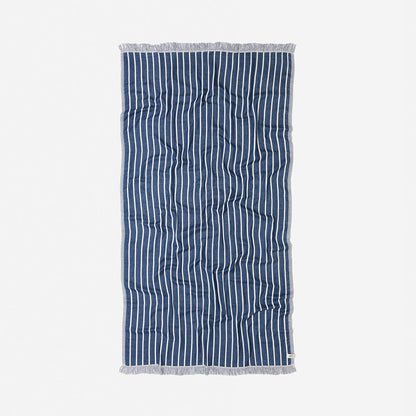 Koko Driftweave Turkish Towel - Navy