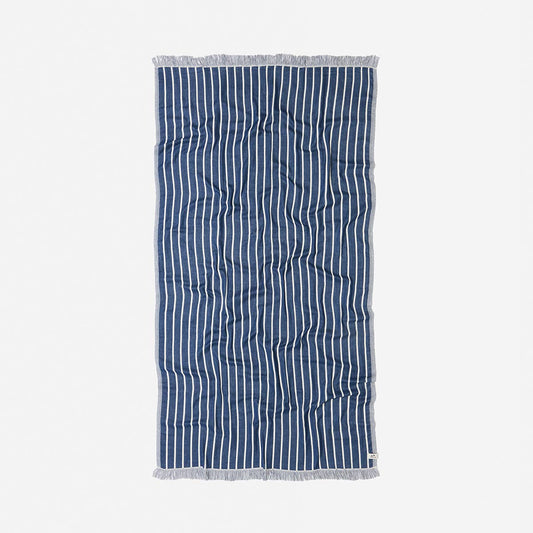 Koko Driftweave Turkish Towel - Navy