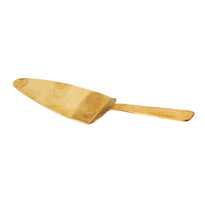 Brass Gold Cake Server
