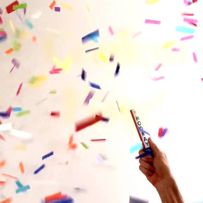 HOORAY Confetti Fling 6"