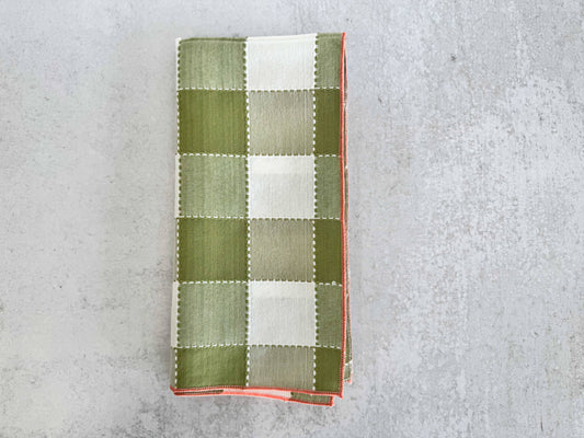 Check Cloth Napkins - S/4