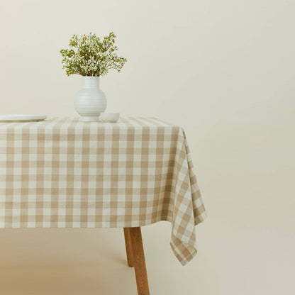 Gingham Tablecloth  90"x 60"