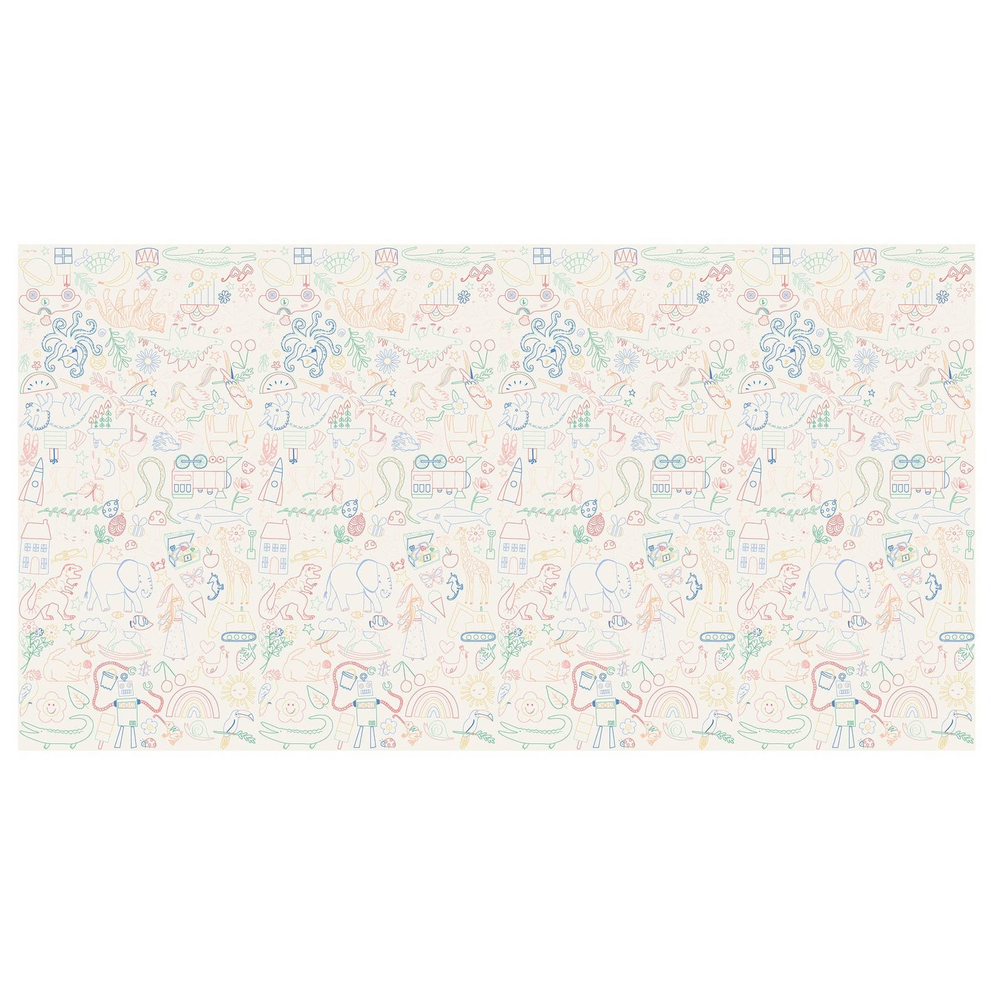 Colour In Activity Tablecloth