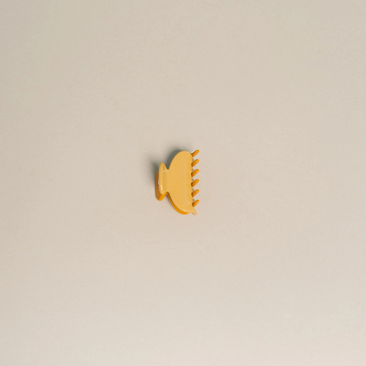 Two Tone Orange Hair Claw Clip | 2" Small