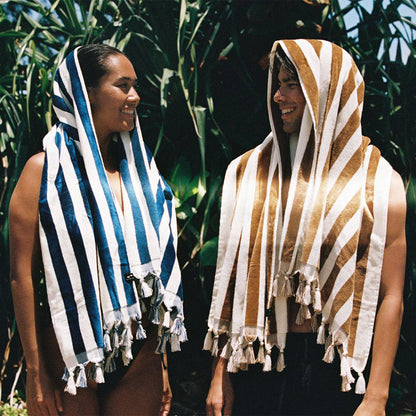 Cabana Fringe Woven Towel