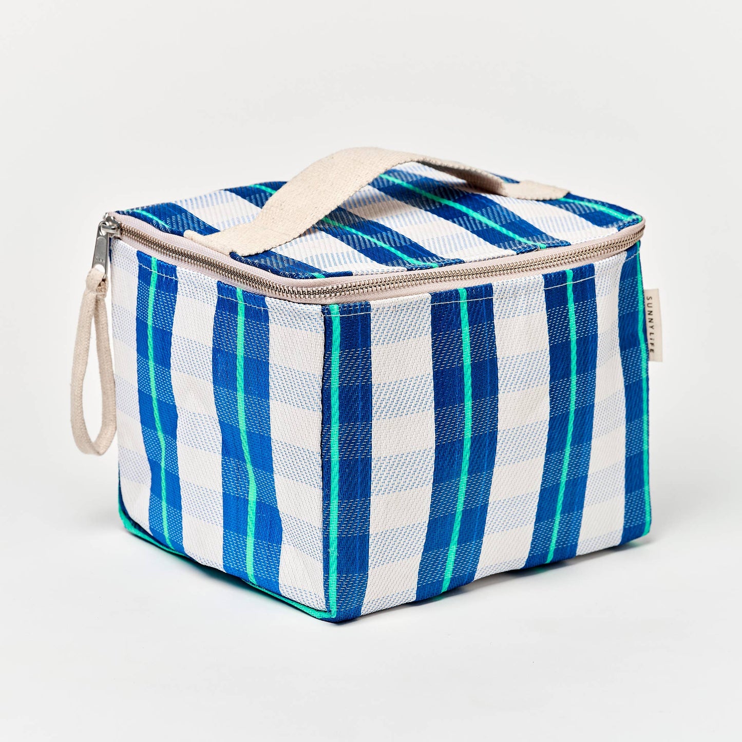 Small Striped Cooler Bag
