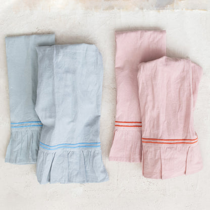 Ruffled Tea Towel