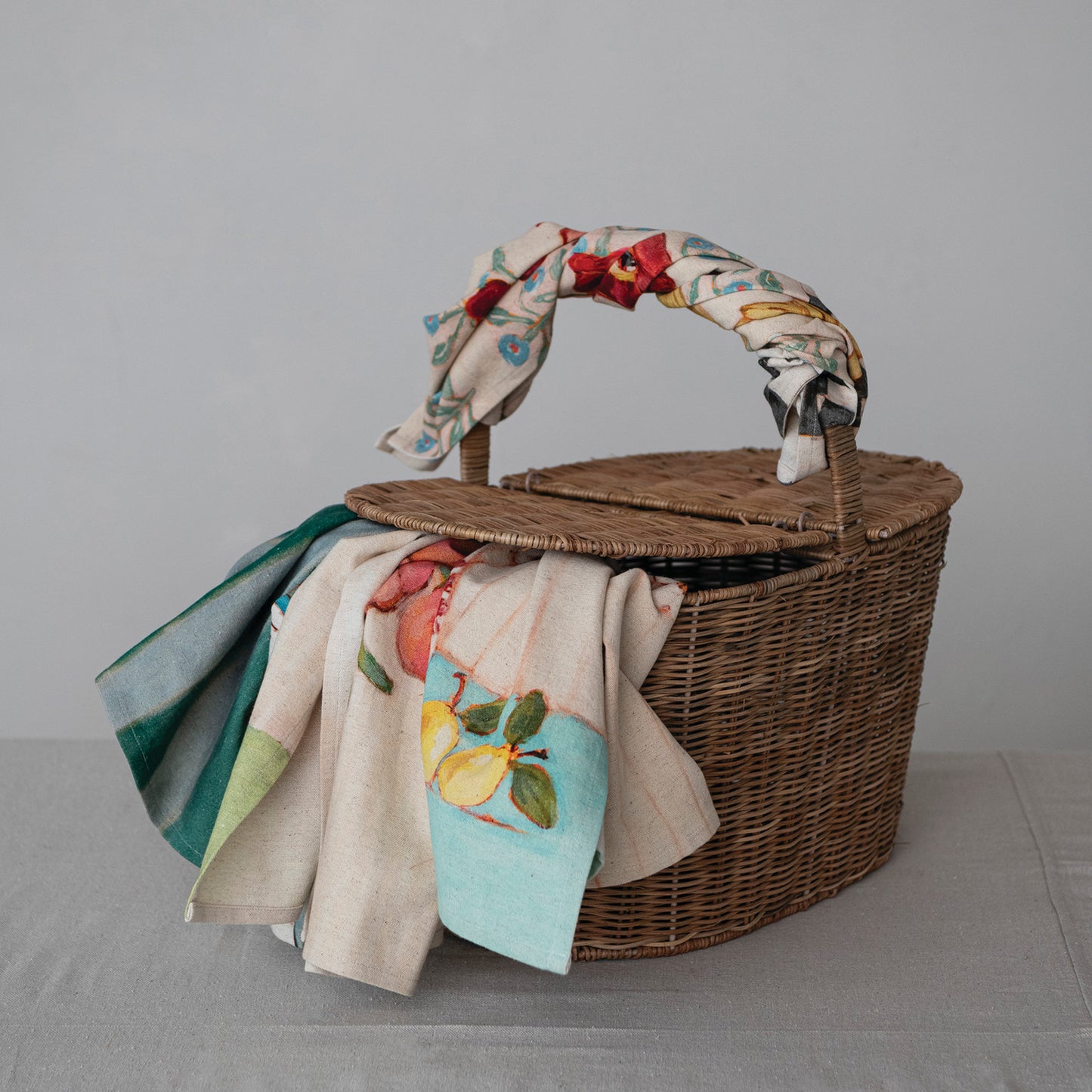 Woven Picnic Basket